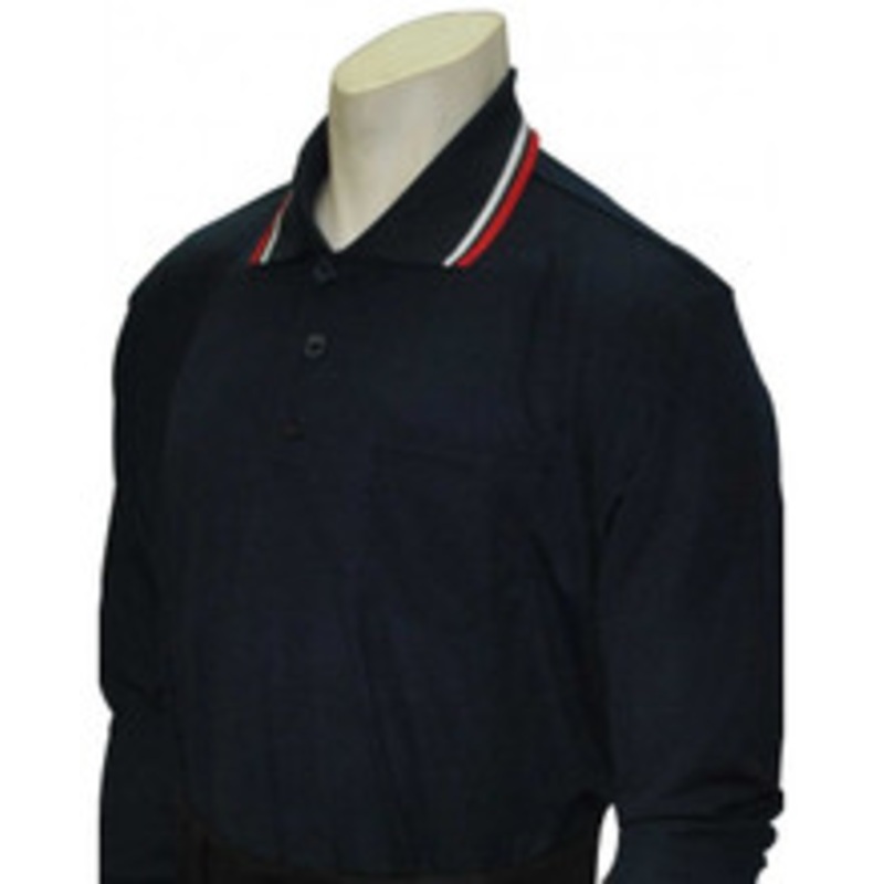 Smitty Official's Apparel Navy Long Sleeve Softball Umpire Shirt