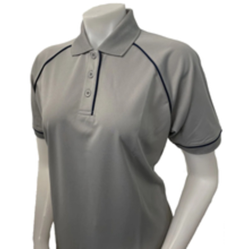 Smitty Officials Apparel Women's Grey Volleyball Referee Shirt