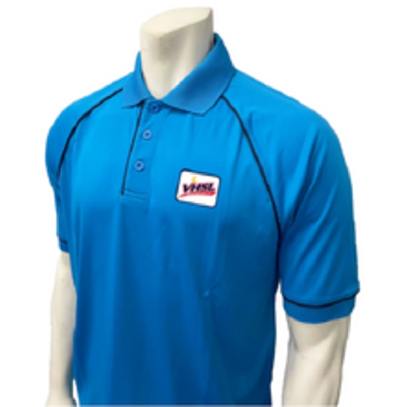 Virginia VHSA Men's Bright Blue Volleyball Referee Shirt