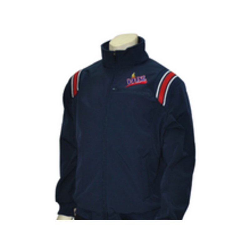 Virginia VHSL Navy Thermal Umpire Jacket with Red and White Trim