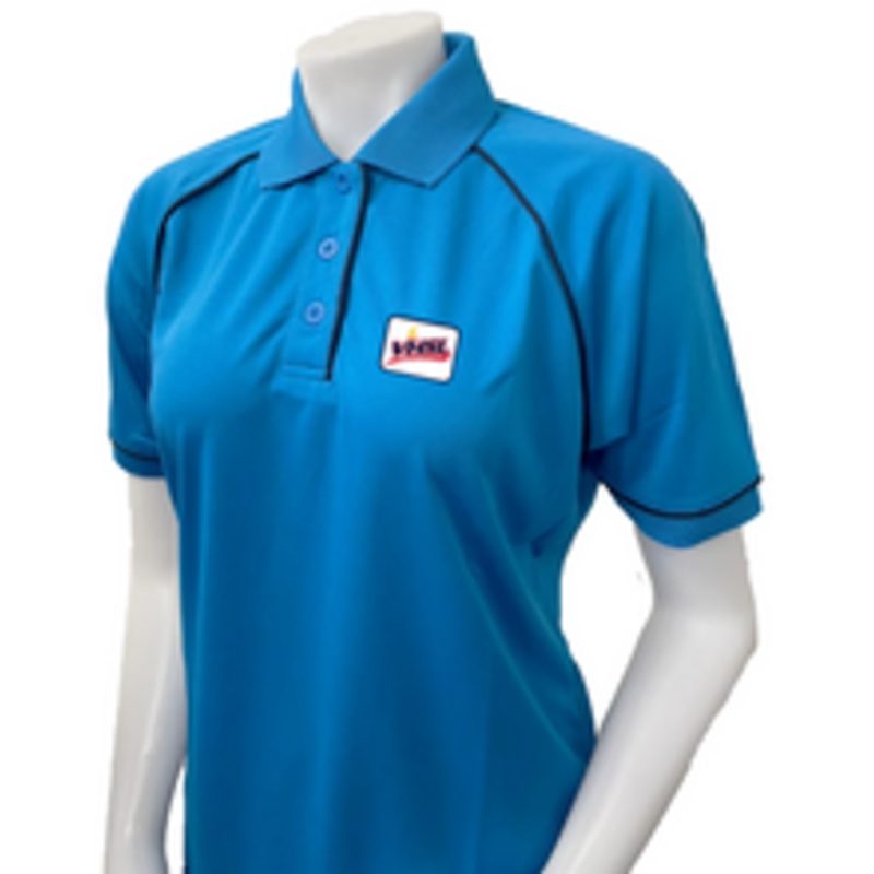 Virginia VHSL Women's Bright Blue Volleyball Referee Shirt