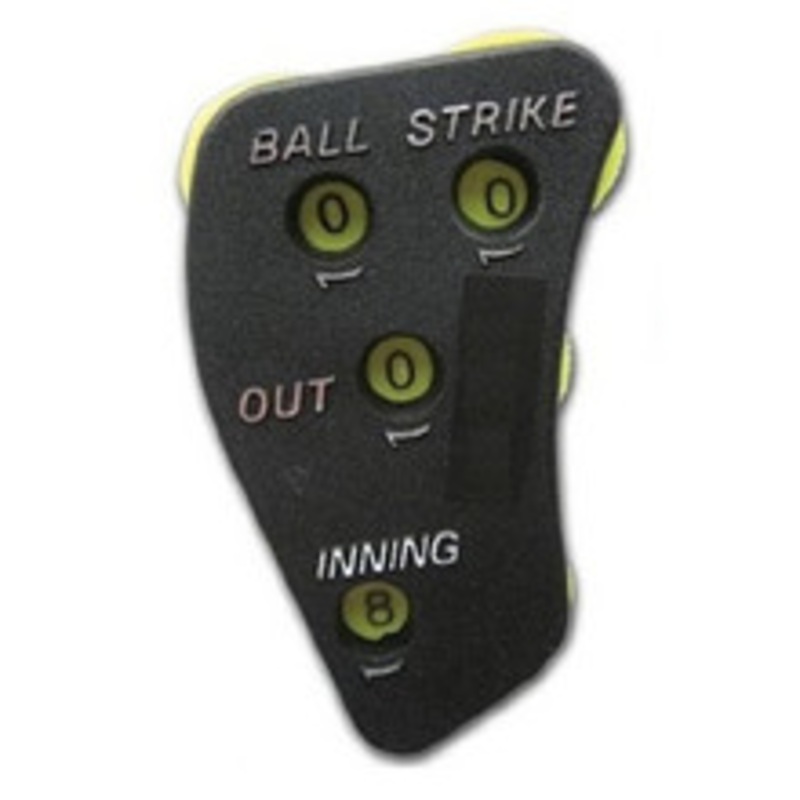 4-Dial 3/2 Call Order Plastic Umpire Indicator Optic Yellow Dials