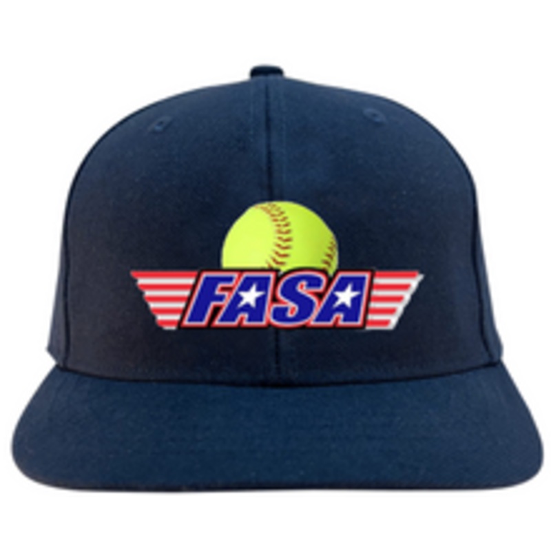 Fastpitch America Softball Association FASA Navy Softball Umpire Cap