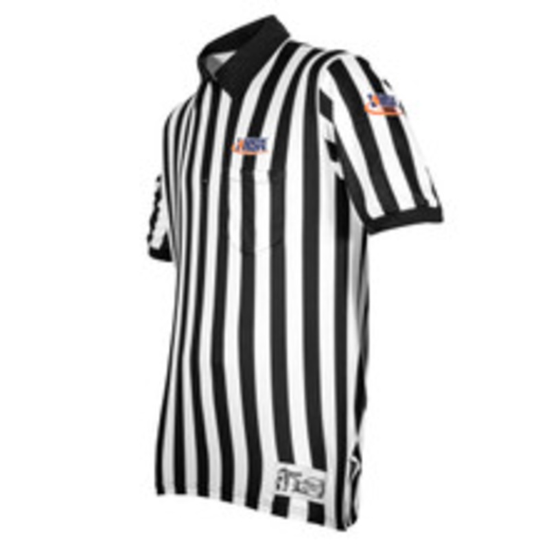 Illinois IHSA Honig's Dye Sublimated Ultra Tech Short Sleeve Football Referee Shirt 
