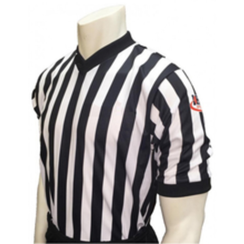 Illinois IHSA Men's Basketball Referee Shirt Sleeve Logo Only