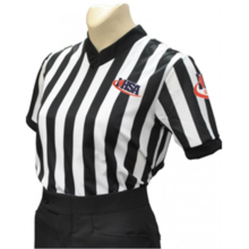 Illinois IHSA Women's Ultra Tech Basketball  Referee Shirt