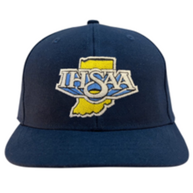Indiana IHSAA Navy 4-stitch Umpire Cap