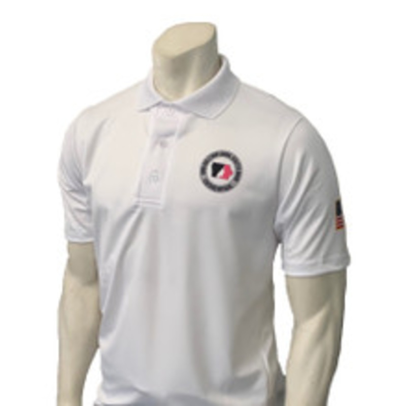 Iowa Girls IGHSAU Men's White Short Sleeve Volleyball Referee Shirt
