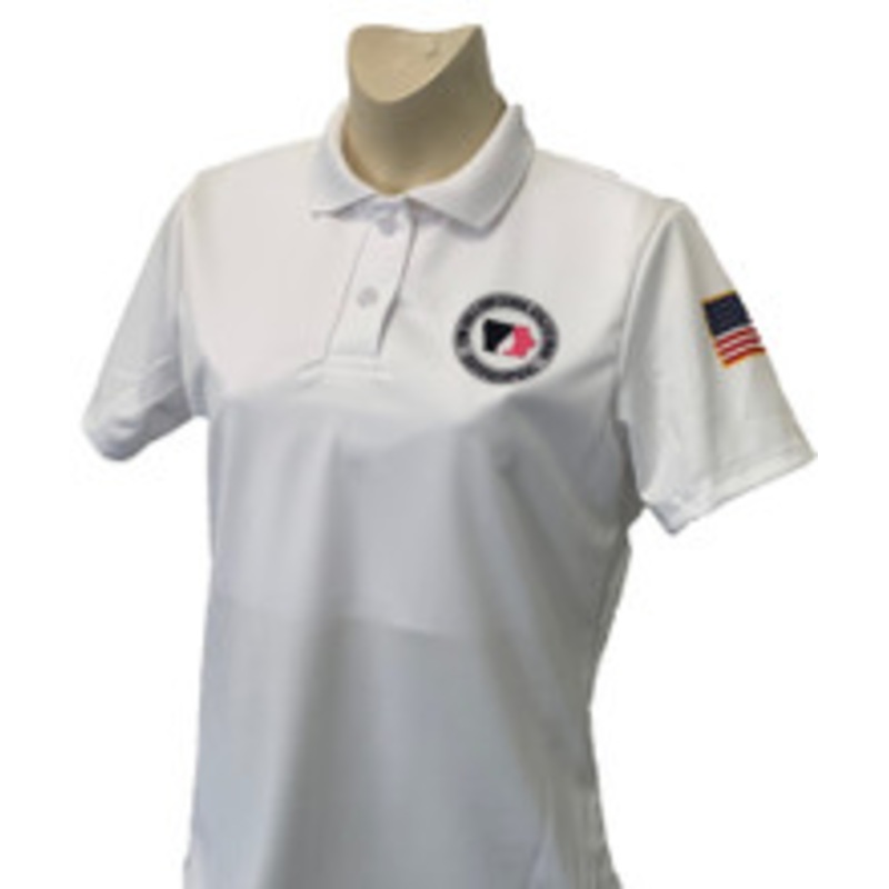 Iowa Girls IGHSAU Women's White Short Sleeve Volleyball Referee Shirt
