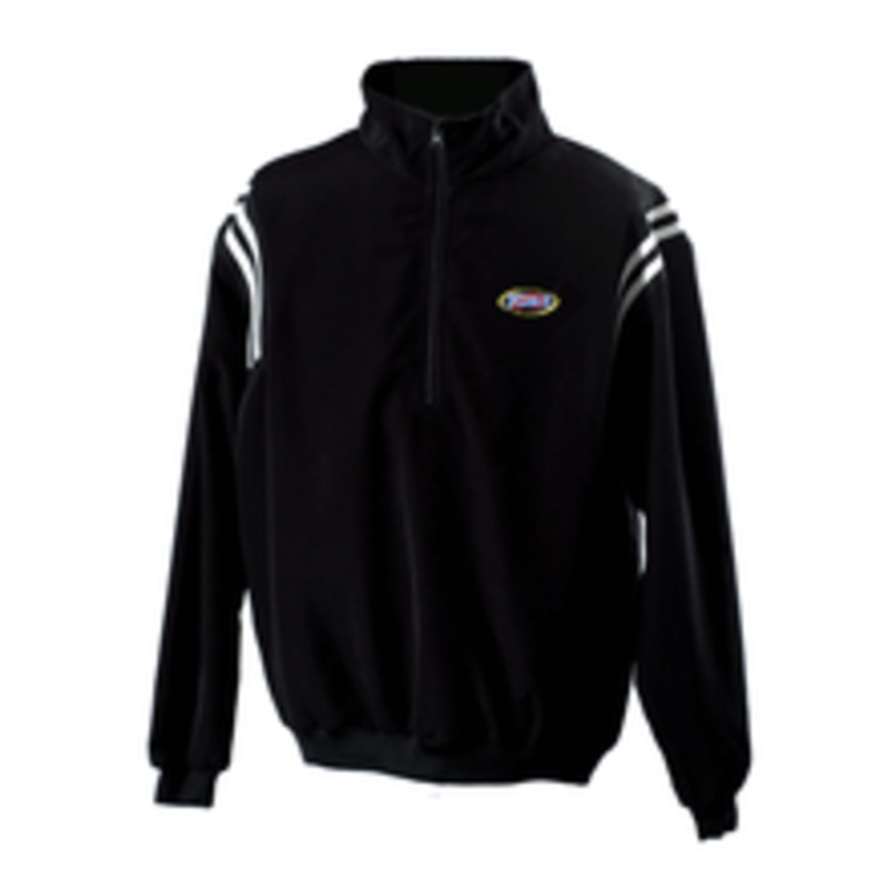 Kentucky KHSAA Black Baseball Umpire Pullover with White Trim
