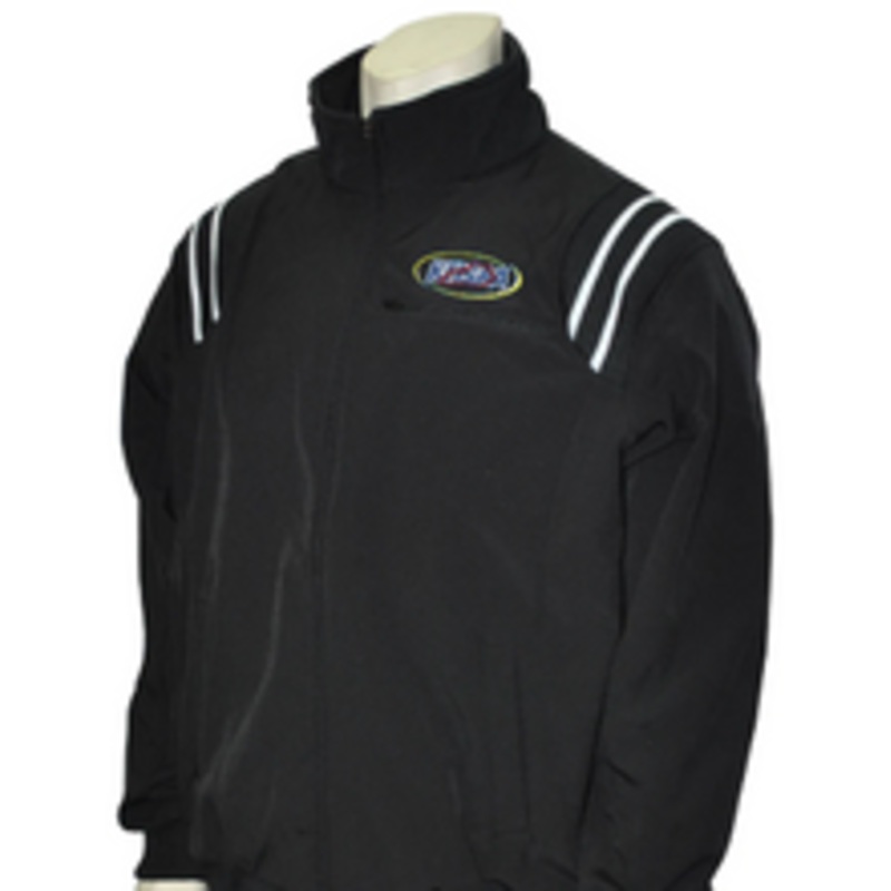 Kentucky KHSAA Black Thermal Umpire Jacket with Black and White Trim