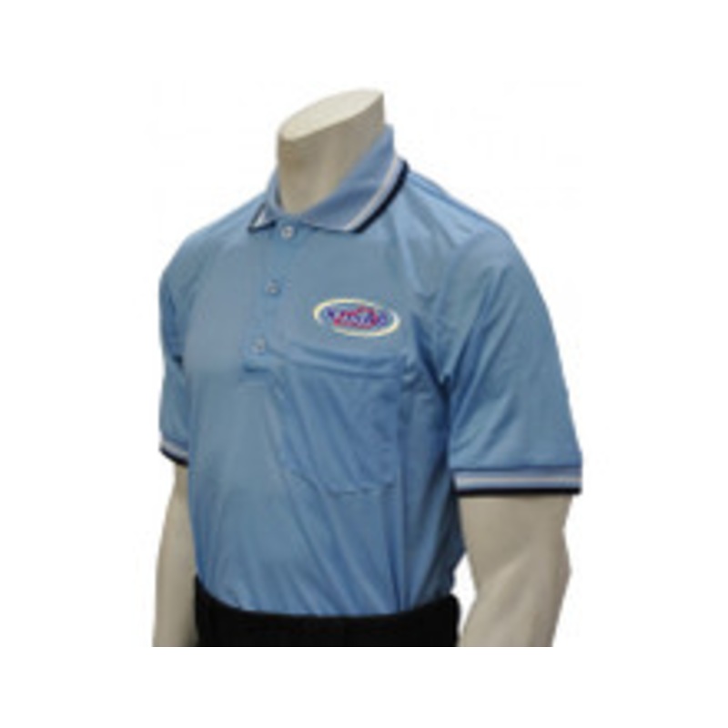 Kentucky KHSAA Embroidered Powder Blue Short Sleeve Umpire Shirt