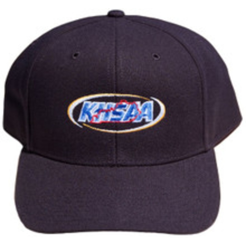 Kentucky KHSAA Navy Fitted 8-stitch Umpire Base Cap
