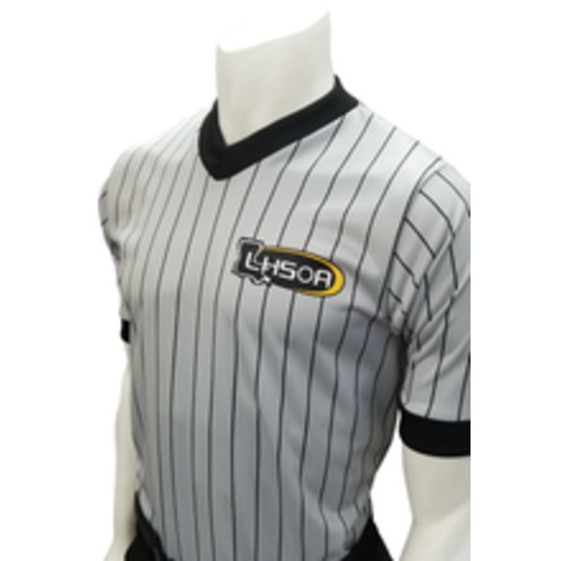 Louisiana LHSOA Embroidered Men's Elite Wrestling Referee Shirt