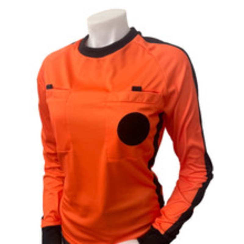NCAA Women's Vibrant Orange Long Sleeve Soccer Referee Shirt