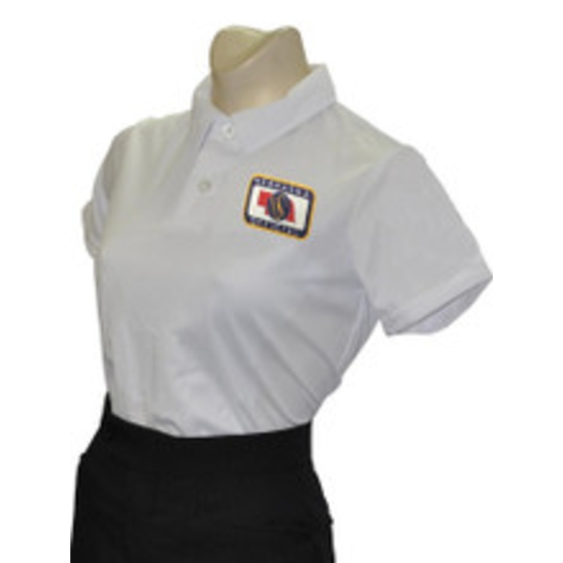 Nebraska NSAA Women's Dye Sublimated White Volleyball Referee Shirt