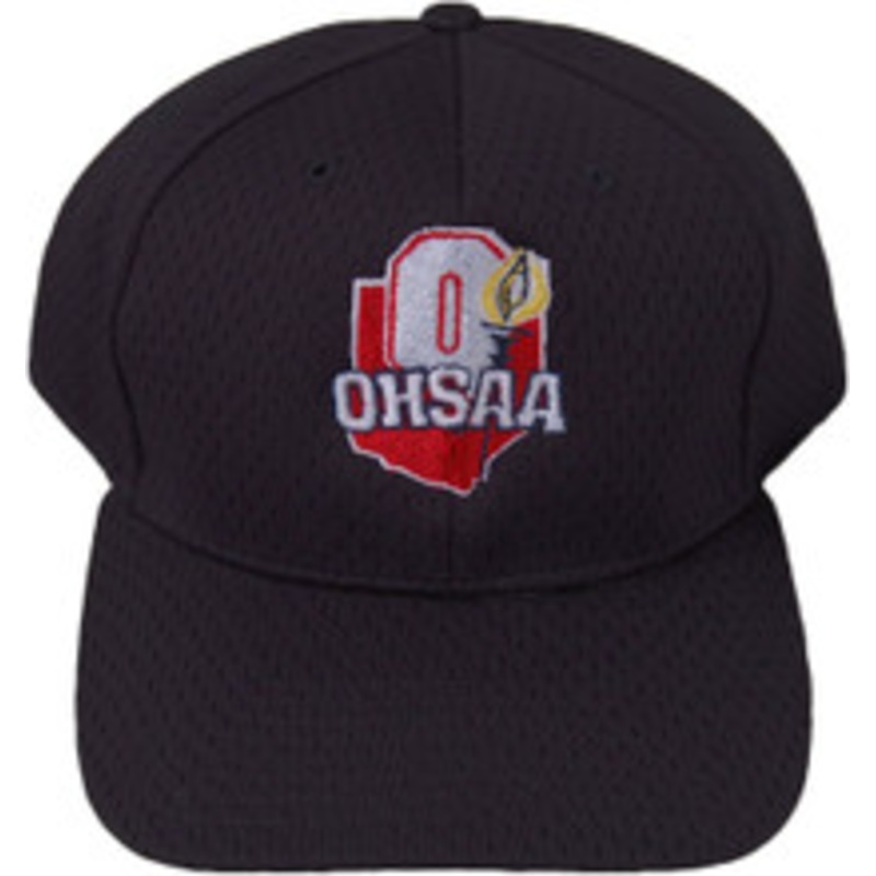 Ohio OHSAA Navy Pulse Flex Fit  8-stitch Umpire Cap