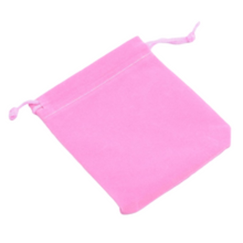 Pink Drawstring Bag 