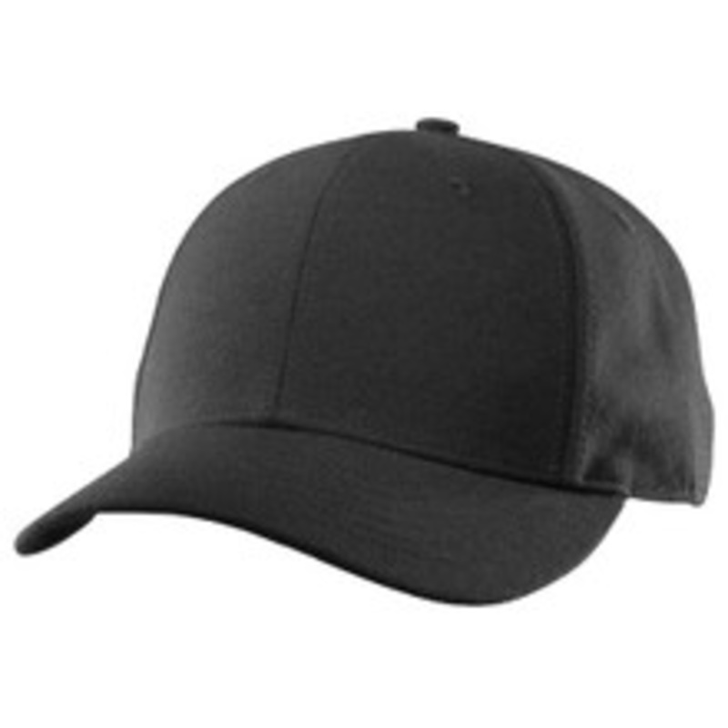 Richardson Fitted Black Wool Umpire Base Cap