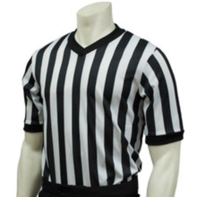 Smitty Dye Sublimated Body Flex Basketball Referee Shirt-No Flag