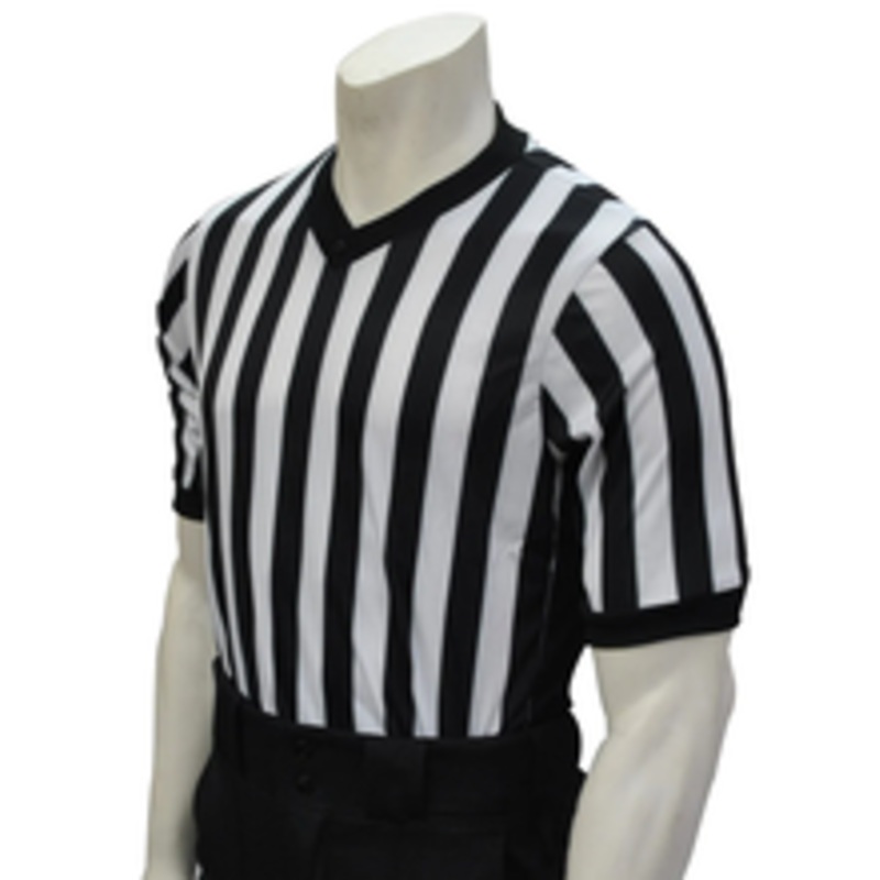 Smitty Side Panel Extra Tall Body Flex Basketball Referee Shirt No Flag