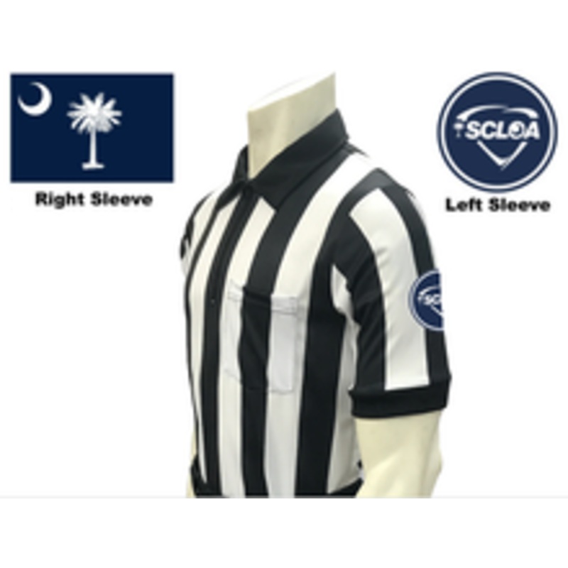 South Carolina SCLOA Short Sleeve Body Flex Lacrosse Referee Shirt