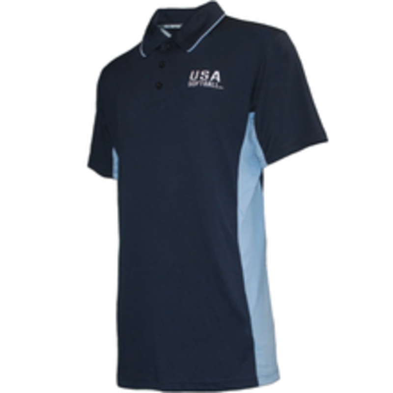 USA Softball Navy Blue Umpire Shirt