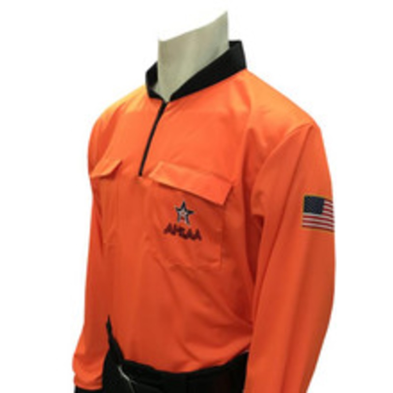 Alabama AHSAA Long Sleeve Fluorescent Orange Soccer Shirt