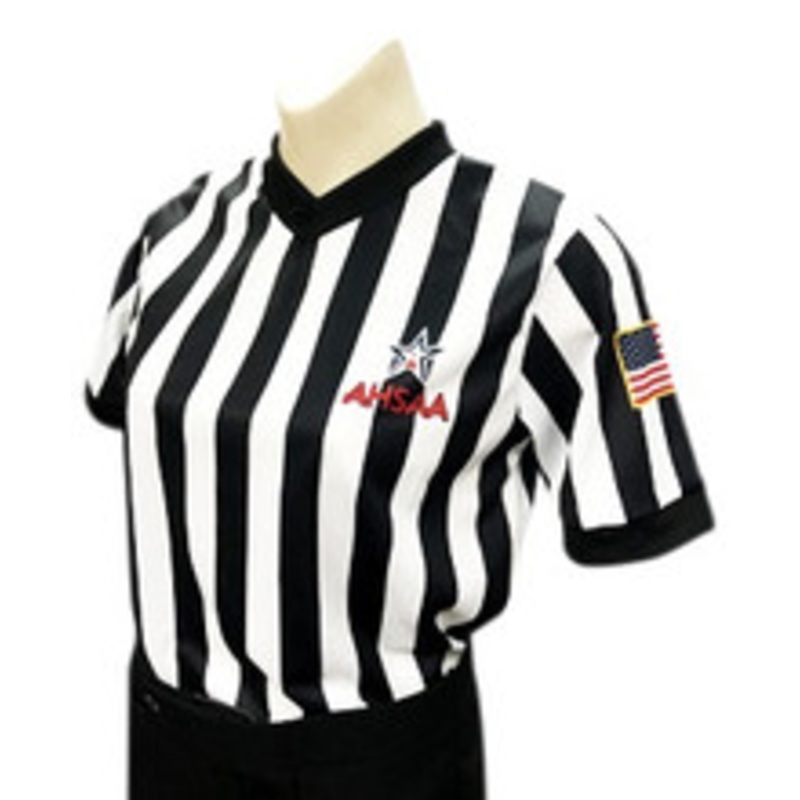 Alabama AHSAA Women's Body Flex Basketball Referee Shirt