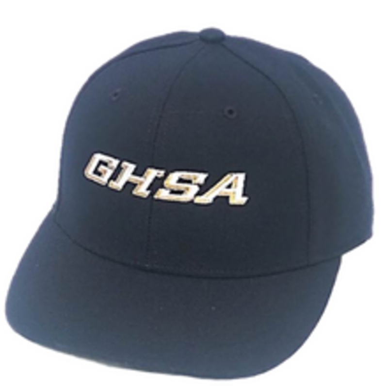 Georgia GHSA Flex-fit Navy Wool Umpire Cap