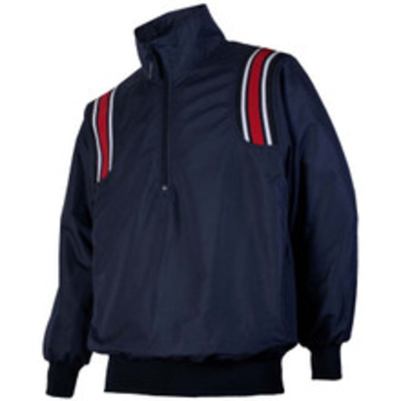 Honig's Navy Umpire Pullover with Red/White Trim