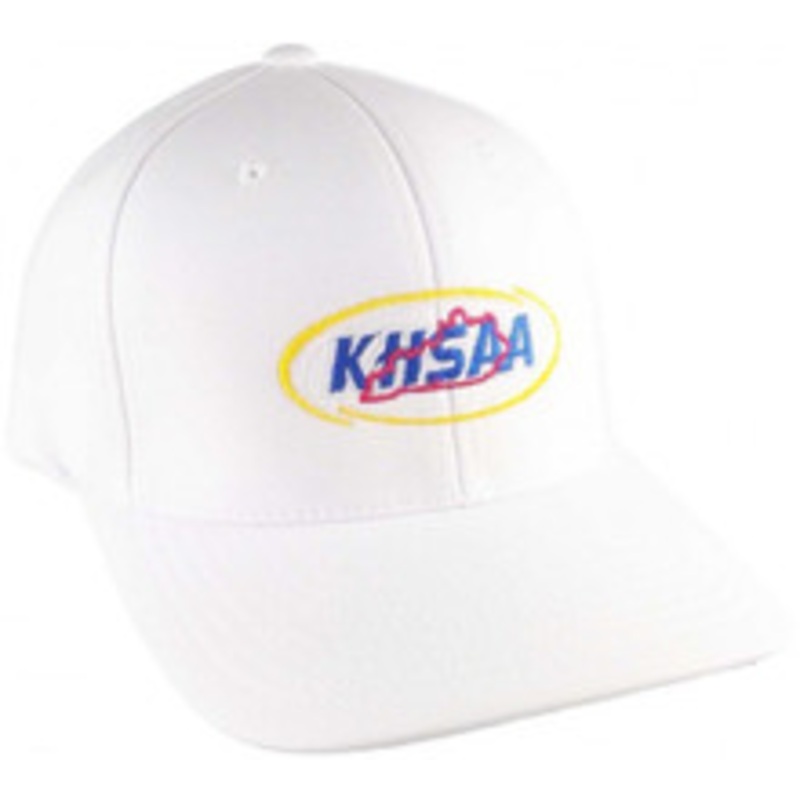 Kentucky KHSAA White Pulse Performance Flex-fit Football Referee Cap