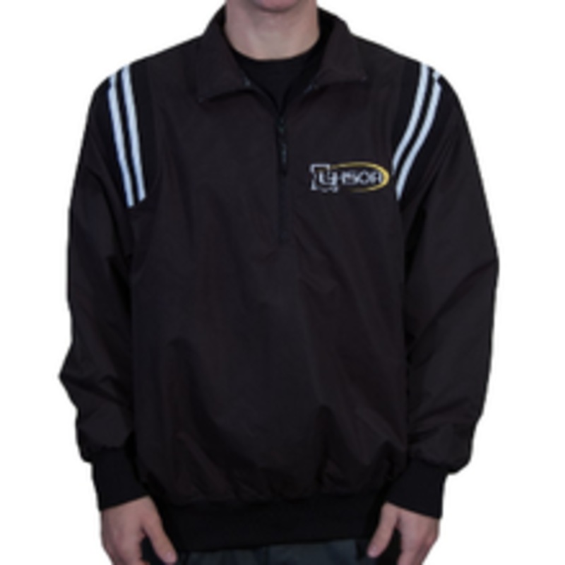 Louisiana LHSOA Black Baseball Umpire Pullover Black/White Trim