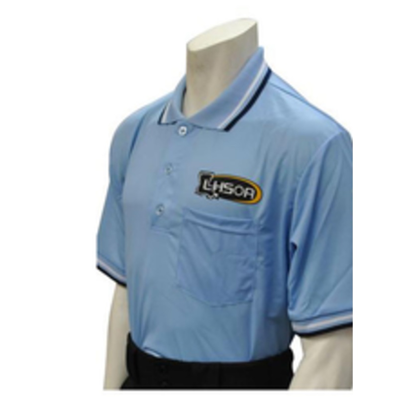 Louisiana LHSOA Embroidered Powder Umpire Shirt