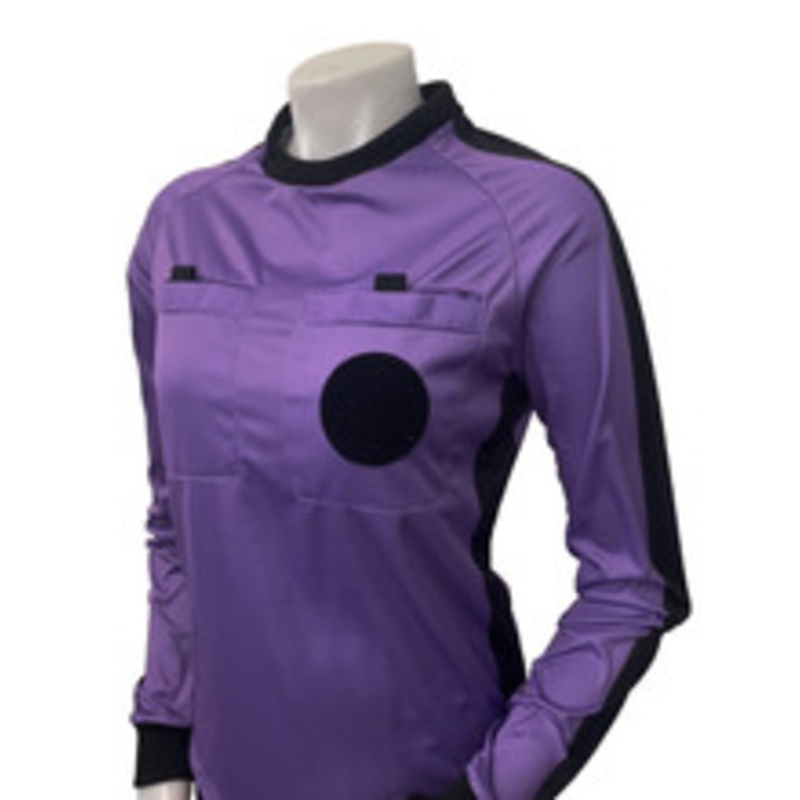NCAA Women's Purple Long Sleeve Soccer Referee Shirt