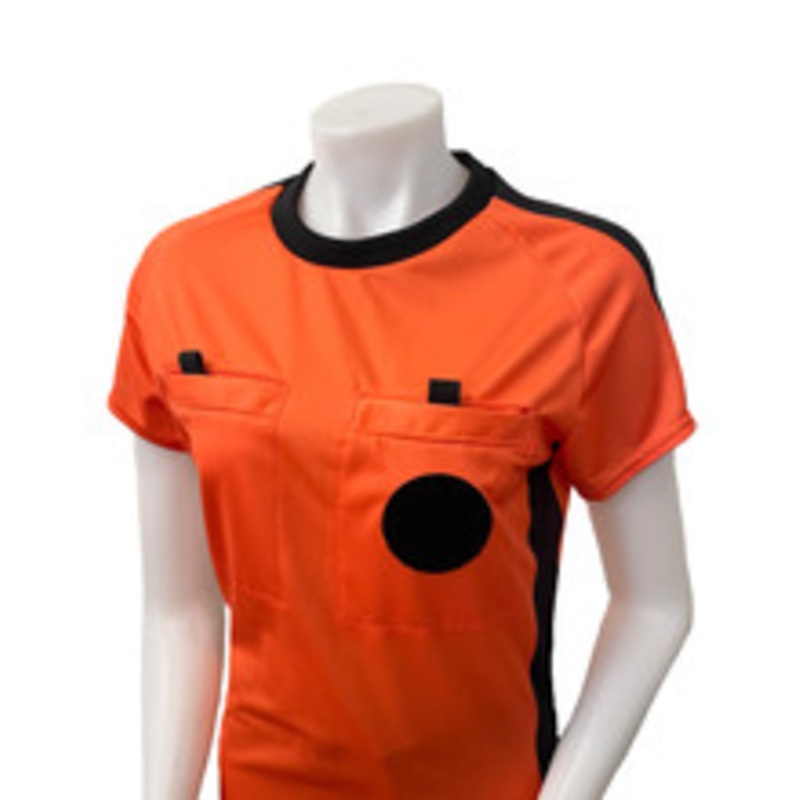 NCAA Women's Vibrant Orange Short Sleeve Soccer Referee Shirt