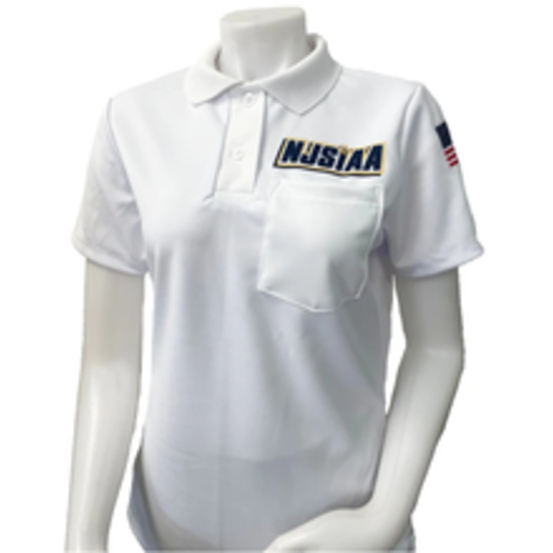 New Jersey NJSIAA Women's Volleyball/Swimming Short Sleeve Shirt with Pocket
