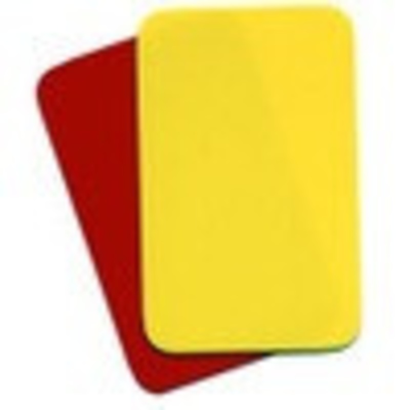 Red and Yellow Penalty Cards