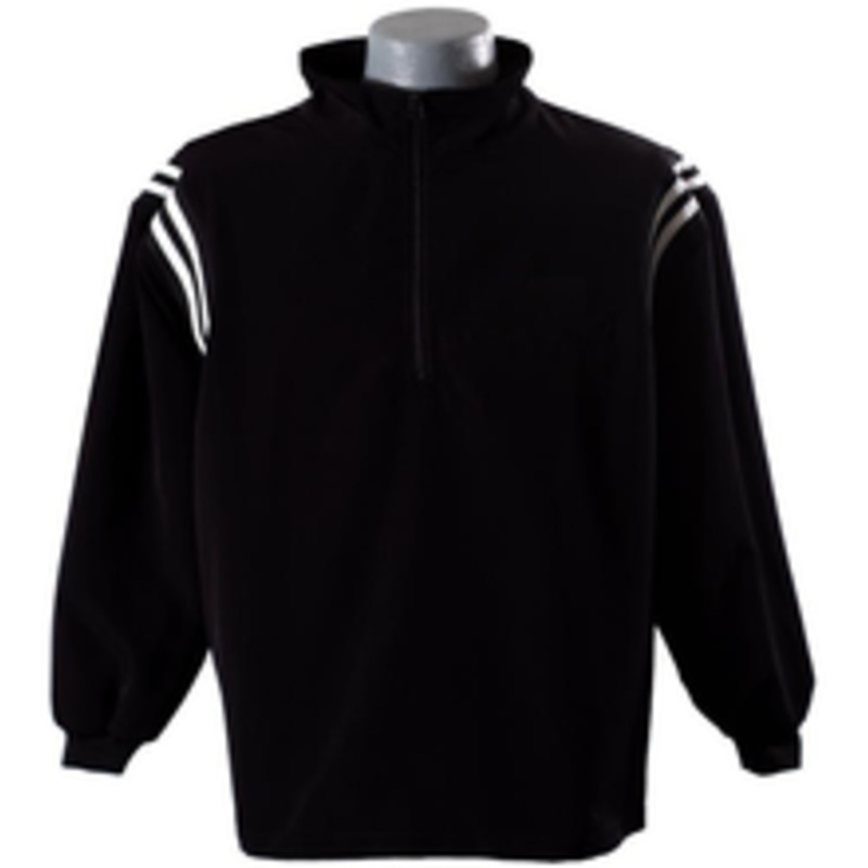 Smitty Black Open Bottom Pullover Black/White Trim