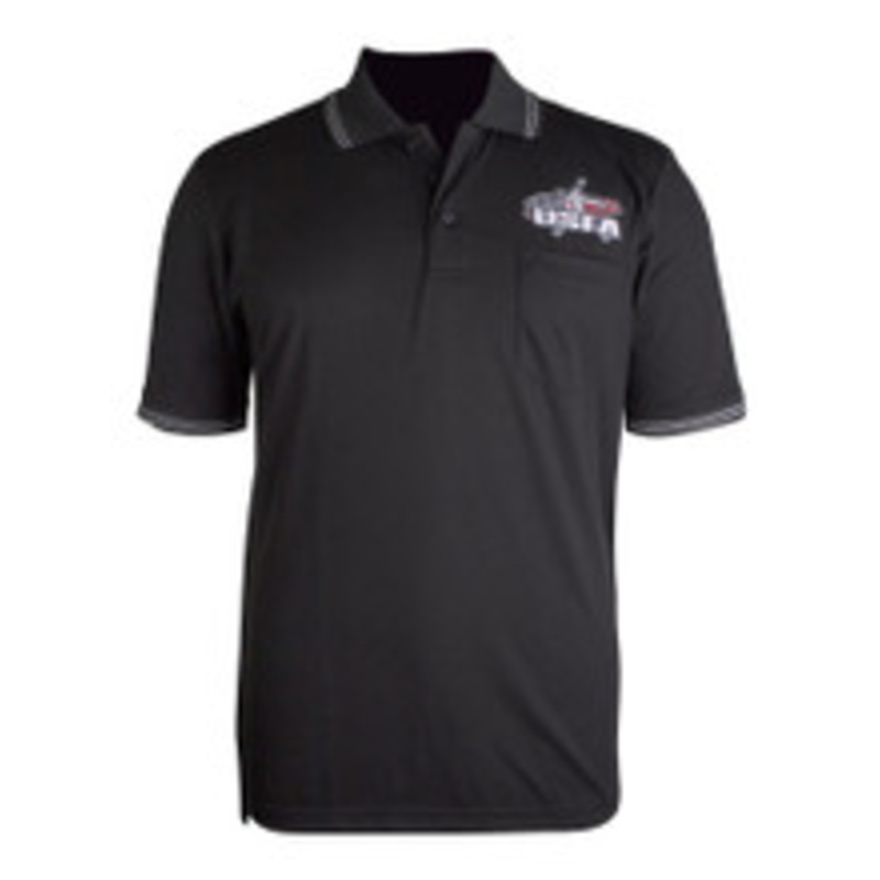 USFA Black Body Flex Style Umpire Shirt