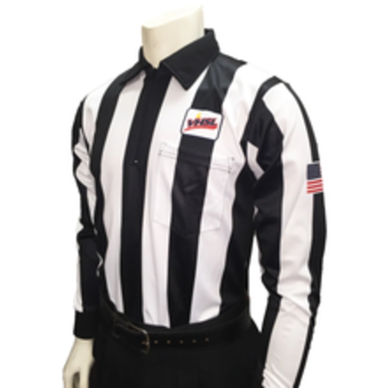 Virginia VHSL Long Sleeve 2 1/4 Dye Sublimated Football Referee Shirt