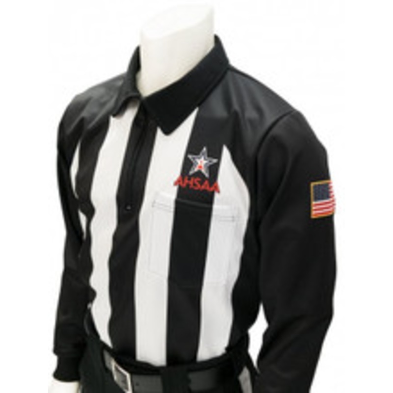 Alabama AHSAA Foul Weather Long Sleeve Football Referee Shirt