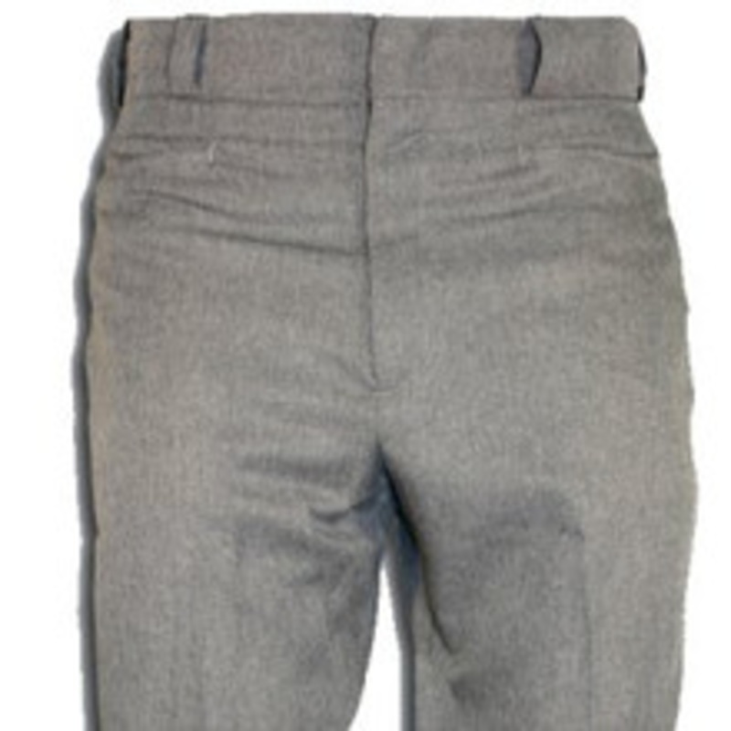 Fechheimer Heather Grey Men's Umpire Plate Pants