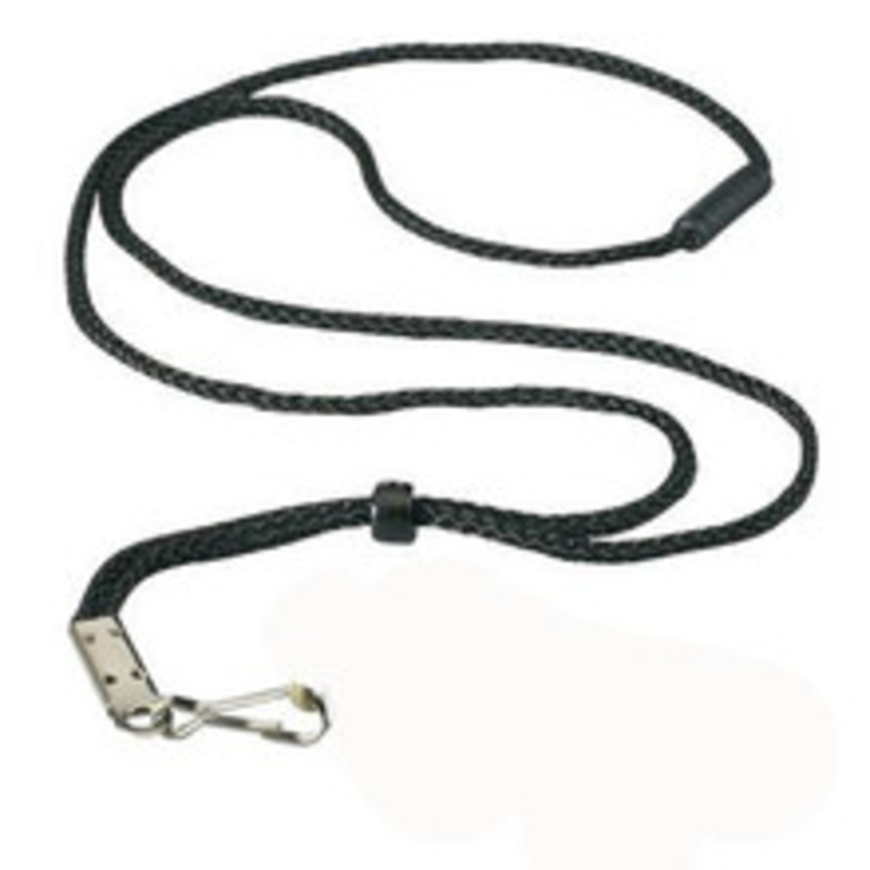 Smitty Black Break-Away Lanyard