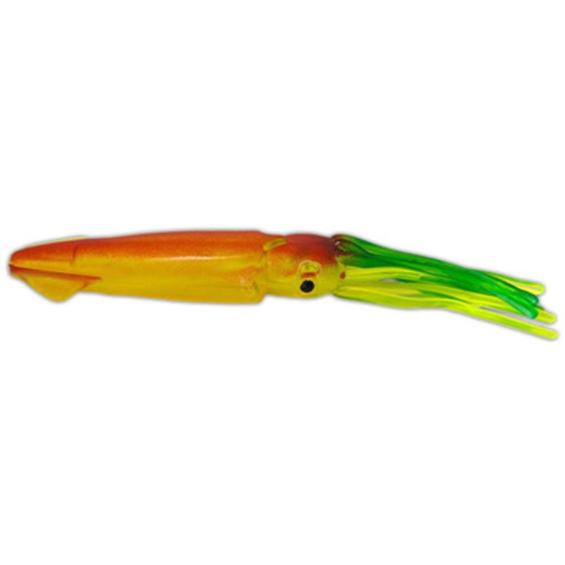 Squidnation Mauler Squid Lures 7in Rasta
