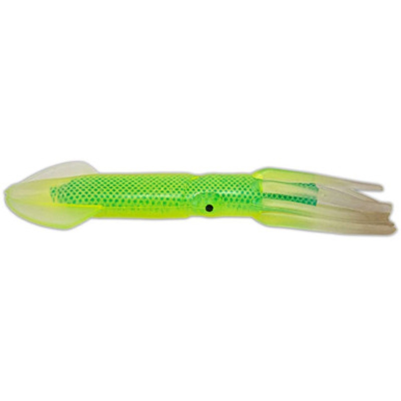 Squidnation Mauler Squid Lures 9in Dolphin Green
