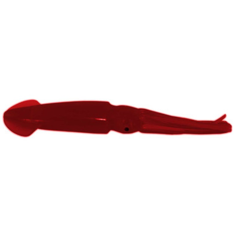 Squidnation Mauler Squid Lures 9in Red