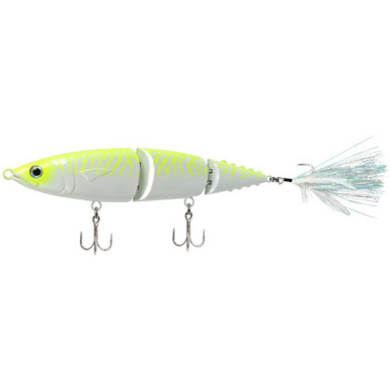 FishLab Mack Attack Hard Swimbait - 9in Fast Sinking - Ghost Mackerel