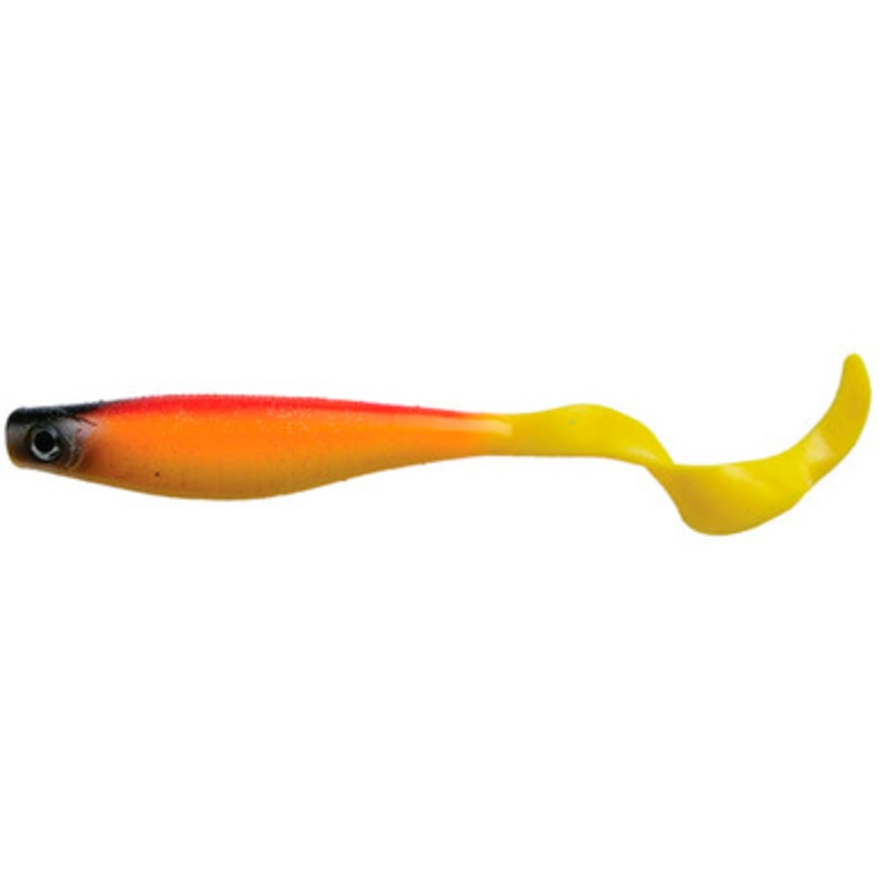 Hyperlastics Curlyminn Pro 6in Swimbait - Sunset