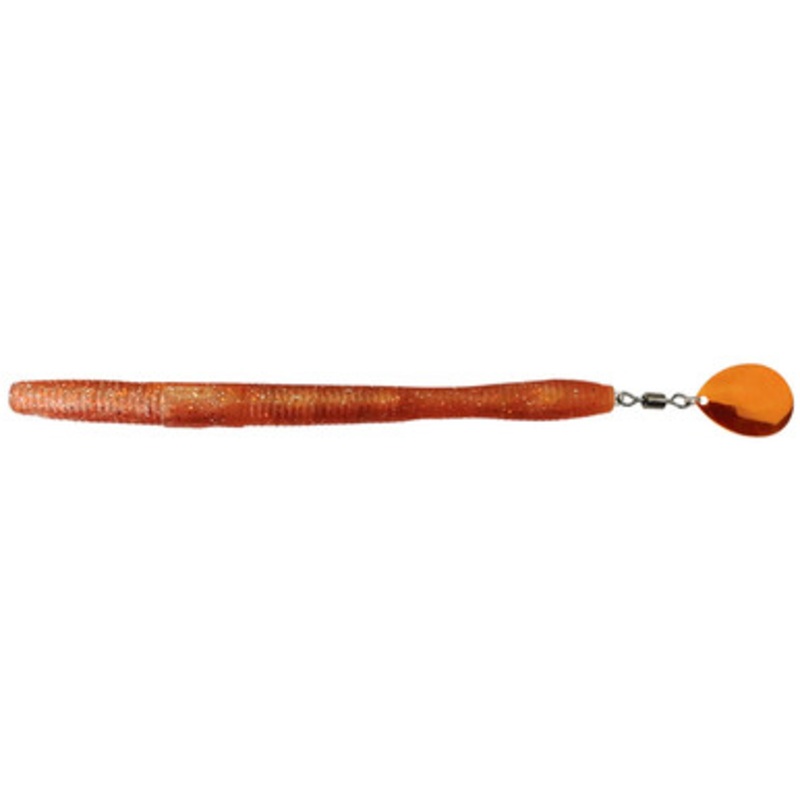 Hyperlastics Wormspin - 7.25in - New Penny/Copper